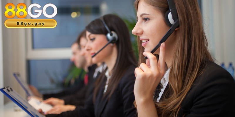 Chăm sóc khách hàng 88GO giải đáp mọi thắc mắc miễn phí 3 Đội ngũ tư vấn viên giàu kinh nghiệm, chuyên nghiệp nhất